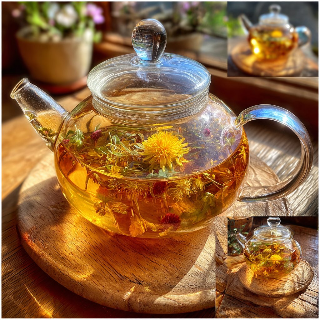 Sweet Dandelion Floral Tea