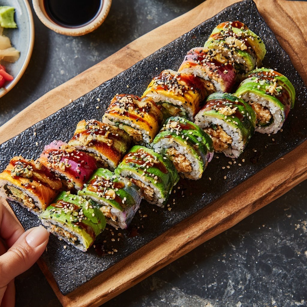 Global Japanese Sushi Rolls