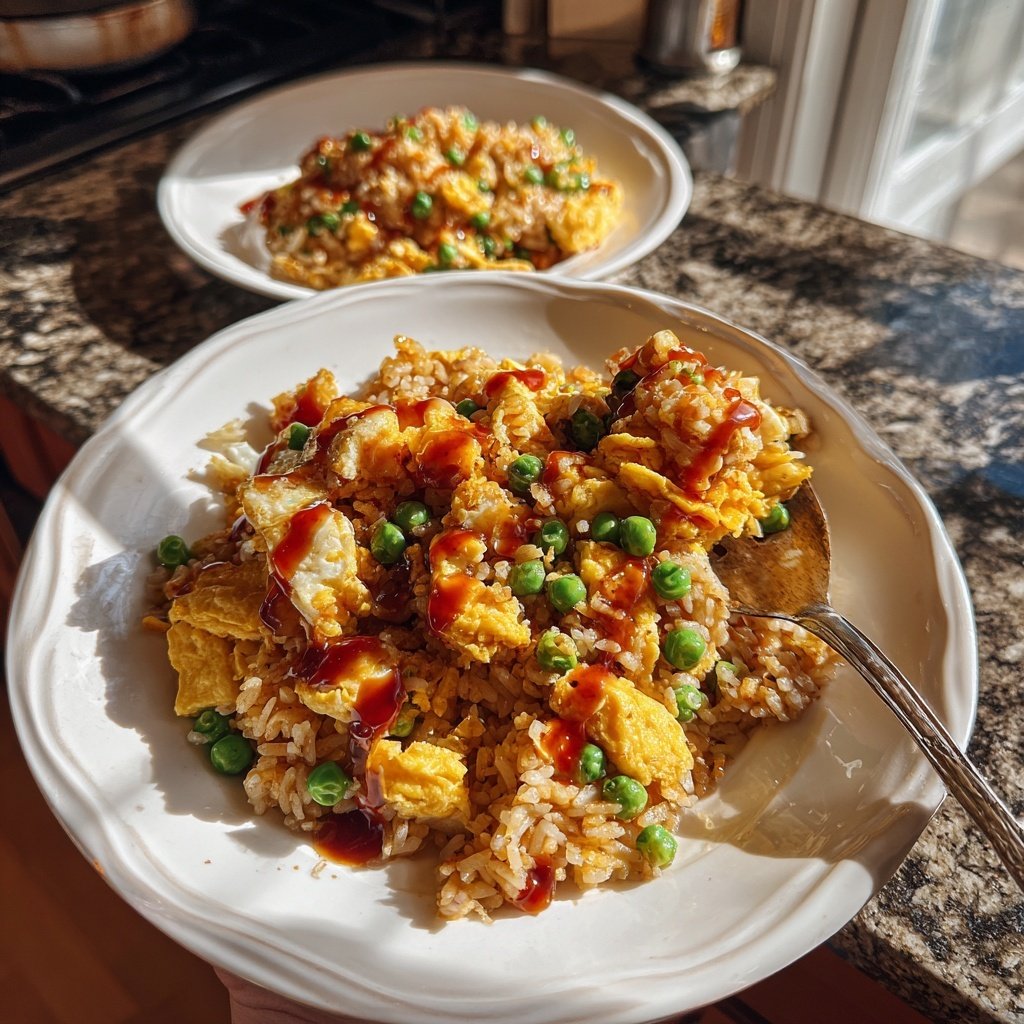 Quick 10 Minute Egg Fried Rice